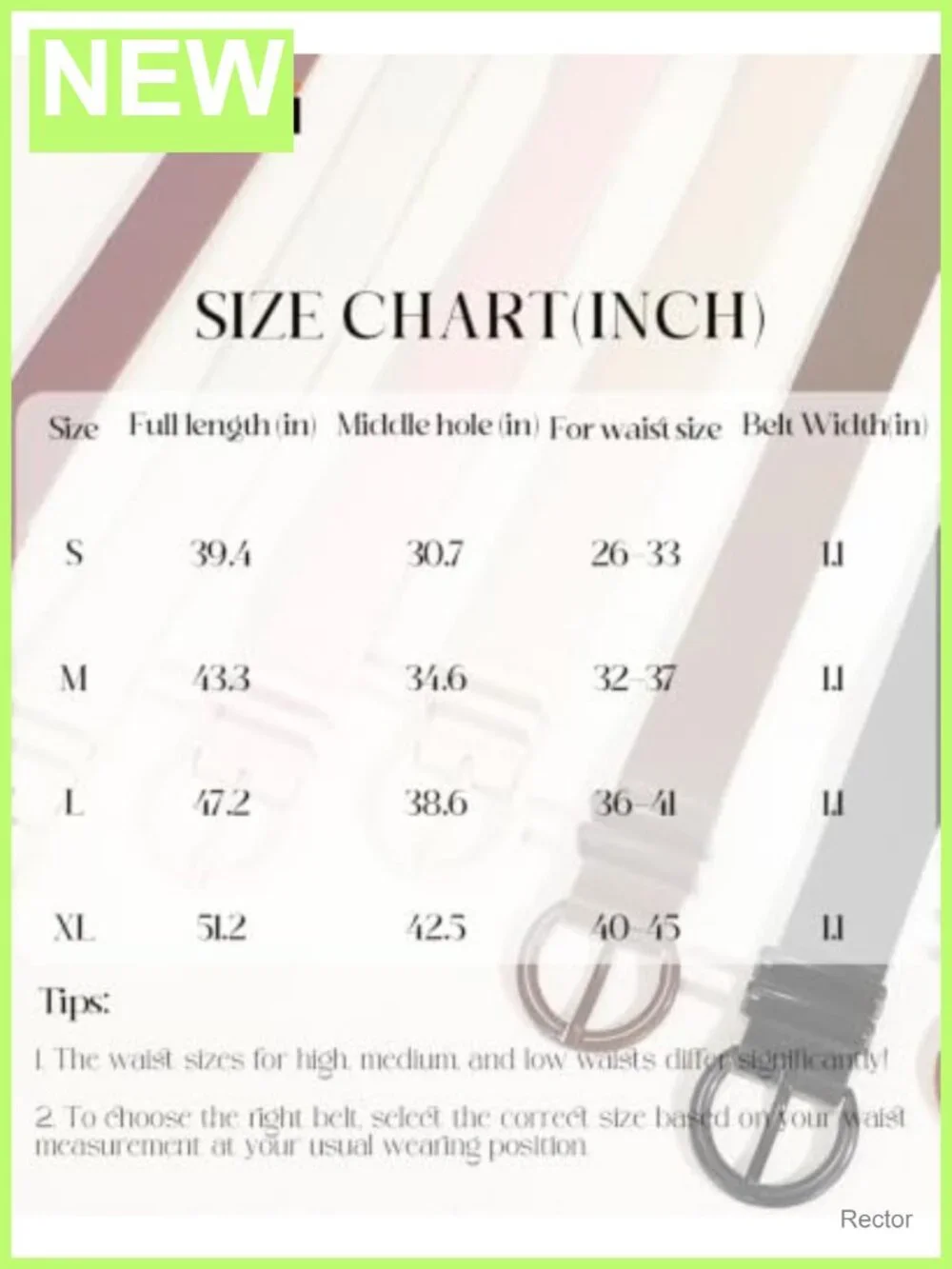 Faux Leather Women's Belt with Pin Buckle for Jeans Pants Dresses